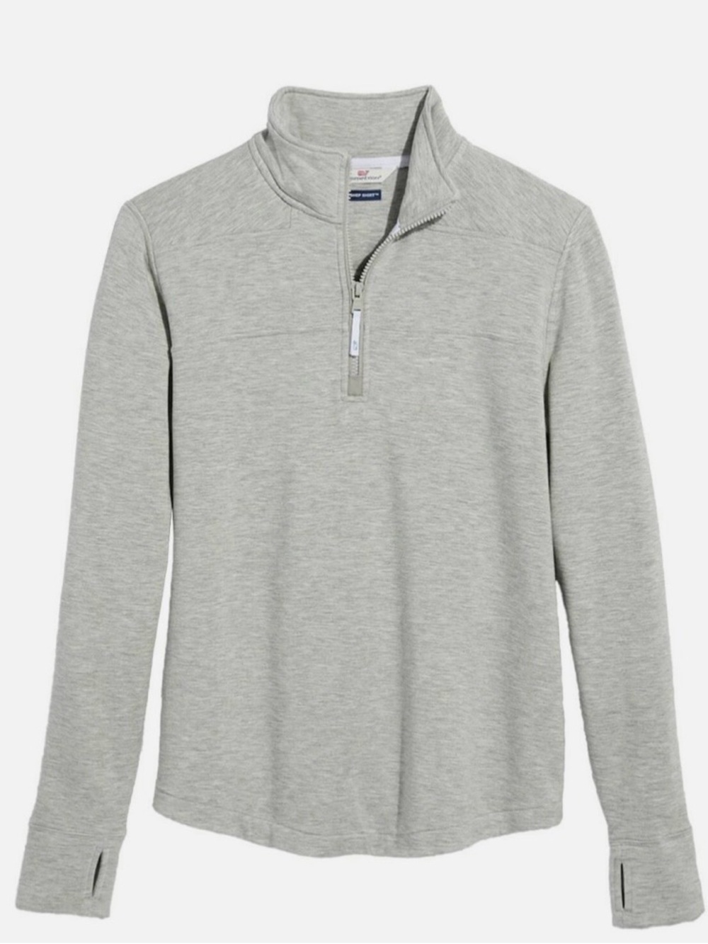 Vineyard Vines dreamcloth shep shirt pullover Light Heather Gray
